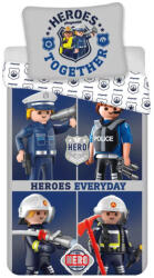  Playmobil Heroes ágyneműhuzat 140x200 cm, 70x90 cm (JFK067978) - oliviashop