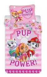  Mancs Őrjárat Pup Power Pink ágyneműhuzat 140×200cm, 70×90 cm microfibre (BRM011878) - oliviashop
