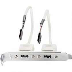 Lindy USB 2.0 Átalakító LINDY USB-Slotblech Adapter (33147)