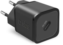 SBS 20W GaN Akkumulátor Töltő - Ultra gyors töltés Power Delivery-vel Fekete