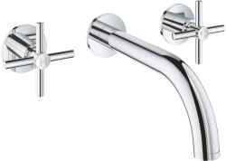 GROHE Atrio 3-lyukas mosdócsaptelep M-es méret, króm 20661000 (20661000)