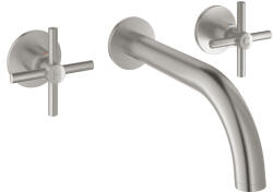 GROHE Atrio 3-lyukas mosdócsaptelep M-es méret, supersteel 20661DC0 (20661DC0)