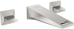 GROHE Allure Brilliant 3-lyukas mosdócsaptelep, M-es méret, supersteel 20628DC0 (20628DC0)
