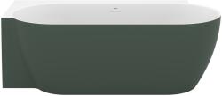 RAVAK Vana Freedom Corner II Tec L 175x86 bal, akrilkád, Grey Green/fehér, fehér lefolyó CC91200000 (CC91200000)