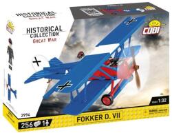 COBI Marele Război Fokker D VII, 1: 32, 255 k, 1 f (CBCOBI-2994)
