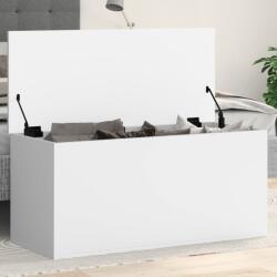 vidaXL fehér szerelt fa tárolóláda 100x42x46 cm (840660)