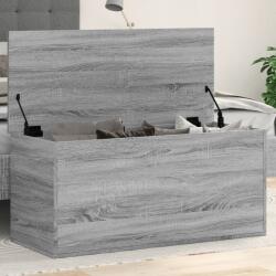 vidaXL szürke sonoma szerelt fa tárolóláda 100x42x46 cm (840665) - vidaxl