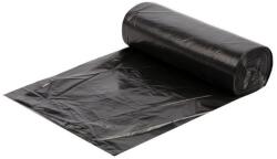 Szemeteszsák 20 liter 50 x 50 cm 10 mikron 20 db/tekercs fekete - tonerpiac