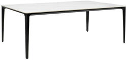 King Home Slim 200 Kerámia Étkezőasztal Fehér Márvány Fekete (KH1501100237)