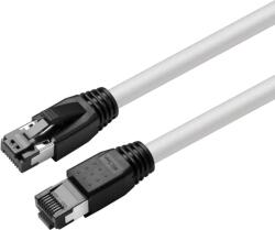 MicroConnect Patch cord CAT8.1 S/FTP 0.50m alb LSZH (MC-SFTP8005W)