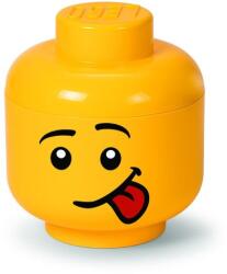 LEGO® Cutii depozitare: Cutie depozitare S cap minifigurina LEGO - Silly (40311726)