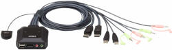 ATEN EXT ATEN CS22DP-AT2PC USB DisplayPort KVM Switch (CS22DP-AT)