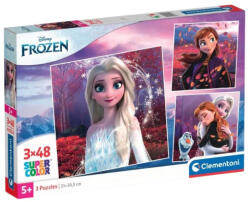 Clementoni Disney - Jégvarázs 3x48 db-os (25297)