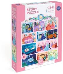 DJECO Story puzzle - Hamupipőke 54 db-os (DJ07053)