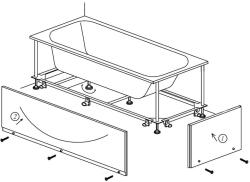 Kolpa San Tamia 170x75 cm (571280)