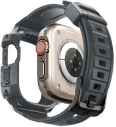 Spigen Rugged Armor Pro Apple Watch Ultra 2/1 49mm sötétszürke tok+szíj