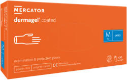 Mercator Medical Dermagel Coated kopolimeres púdermentes latex vizsgálókesztyű 100db (RD10006001)