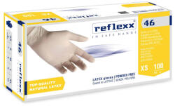 Reflexx R46 púdermentes latex gumikesztyű 100db (R46)