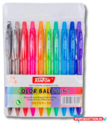 Cuki tenfon 10 darabos színes golyóstoll készlet - 1.0 mm (B5751)