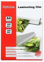 OPTIMA Lamináló fólia OPTIMA A/4 100 mikron fényes 100/csom (20271) - forpami