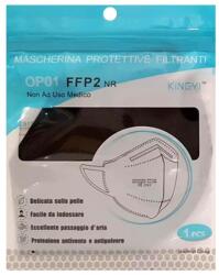  Arcmaszk színes egyszer használatos FFP2/KN95 vegyes felnőtt méret 1 db-os (KINGYI)