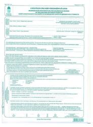  Nyomtatvány külföldi utas áfa visszaigényélés új (APEH 1307) - forpami