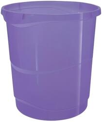 Esselte Papírkosár ESSELTE Colour Breeze 14 liter áttettsző levendula (628462) - forpami