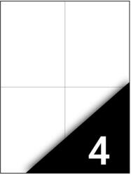 FORTUNA Etikett FORTUNA 105x148mm univerzális 400 címke/doboz 100 ív/doboz (10701) - forpami