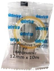 SINTERTOP Ragasztószalag SINTERTOP 22182 12mmx10m átlátszó darabonként csomagolva (11014) - forpami
