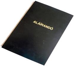 Aláírandókönyv A/4 karton 18 részes fekete (32130028F461000) - forpami
