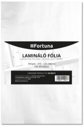 FORTUNA Lamináló fólia FORTUNA A/6 111x154mm 125 mikron fényes 100/dob (FO00159) - forpami