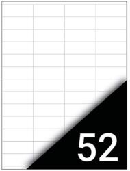 FORTUNA Etikett FORTUNA 52, 5x21, 2mm univerzális 5200 címke/doboz 100 ív/doboz - forpami