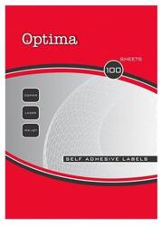 OPTIMA Etikett OPTIMA 32121 25, 4x10mm 18900 címke/doboz 100 ív/doboz (32121) - forpami
