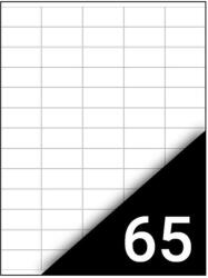 FORTUNA Etikett FORTUNA 38x21, 2mm univerzális 6500 címke/doboz 100 ív/doboz (10104) - forpami