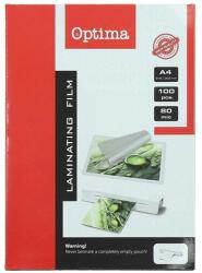 OPTIMA Lamináló fólia OPTIMA A/4 80 mikron fényes 100/csom (20281) - forpami