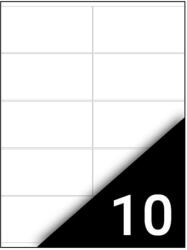 FORTUNA Etikett FORTUNA 105x57mm univerzális 1000 címke/doboz 100 ív/doboz (10698) - forpami