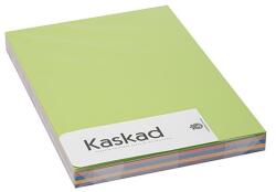 KASKAD Dekorációs karton KASKAD A/4 2 oldalas 160 gr intenzív vegyes színek 5x25 ív/csomag (621104 (K66))