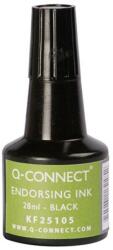 Q-CONNECT Bélyegzőfesték 30 ml Q-Connect fekete (4150302)