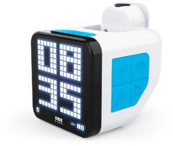 Bigben Interactive Kids RQUBE Projektoros Ébresztőóra (RCUBEBCBL) Kék/Fehér