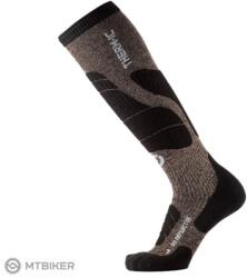 Therm-ic Ski Merino Reflektor zokni, fekete/arany (EU 42-44)