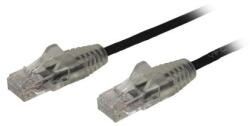 StarTech Patch Cord Startech N6PAT250CMBKS, Cat6, UTP, 2.5m, Black (N6PAT250CMBKS)