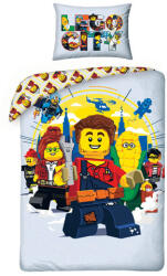 LEGO® Lenjerii de pat si textile - Lenjerie de pat LEGO City LEG-1048, 0 piese (LEG-1048) Lenjerie de pat