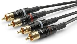 Sommer Cable Basic HBP-C2-0090 0, 9 m Negru Cablu Hi-Fi audio (HBP-C2-0090)