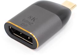 Thunder Germany Thunder CDP-05-8K, USB-C átalakító DP (DisplayPort) 8K@60Hz (745-8KCD02)