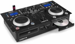 Vonyx CDJ500 dupla CD/USB/BT DJ Keverő, erősítő + Lejátszó (172810) - innotechshop