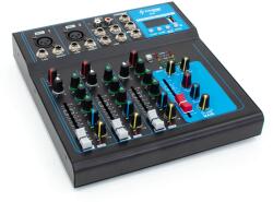 Thunder Germany Thunder F4 - 4 csatornás stúdió / zenekari keverő, USB, Bluetooth + Effekt (57924)