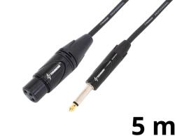 Thunder Germany Thunder CX40-5 mikrofonkábel (6, 3 mm Jack - XLR mama) - (5 m) (1385_MQ1)