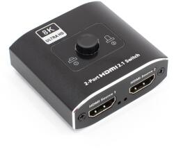 Thunder Germany Thunder SWI-201-8K, 2x1 8K@60Hz HDMI kapcsoló (470-8K0201A)