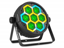 BeamZ BT410 PAR, 7x10W 4-in-1 LED, 60xRGB SMD LED, RGBW, DMX (151349)