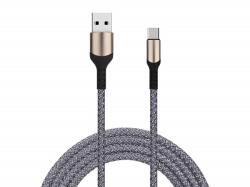 Thunder Germany Thunder MCS-C30 Textilborítású, extra-ellenálló USB-C Gyorstöltő (1m) (830-TCU30)